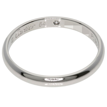 カルティエ クラシック ウェディング 1P ダイヤモンド #54 リング・指輪 プラチナPT950 レディース 【中古】【CARTIER】