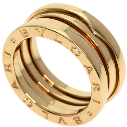 BVLGARI B.zero1 2 Band #51 Ring K18 Yellow Gold Ladies [Used]