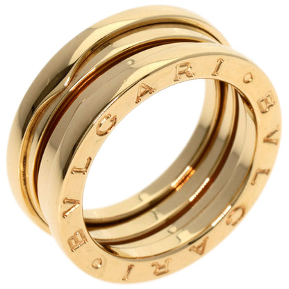 BVLGARI B.zero1 2 Band #51 Ring K18 Yellow Gold Ladies [Used]