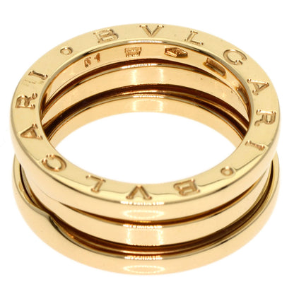 BVLGARI B.zero1 2 Band #51 Ring K18 Yellow Gold Ladies [Used]