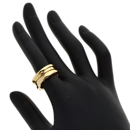 BVLGARI B.zero1 2 Band #51 Ring K18 Yellow Gold Ladies [Used]
