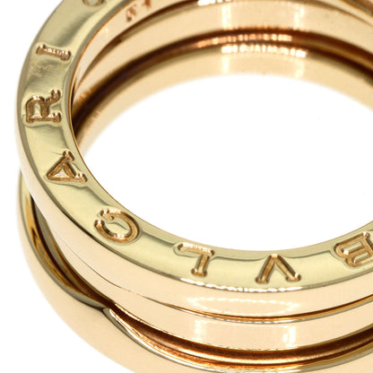 BVLGARI B.zero1 2 Band #51 Ring K18 Yellow Gold Ladies [Used]