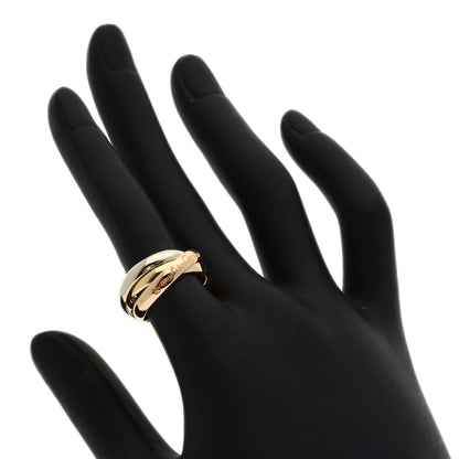CARTIER Trinity MM #49 Ring K18 Yellow Gold 18K Pink GoldLadies [Used]