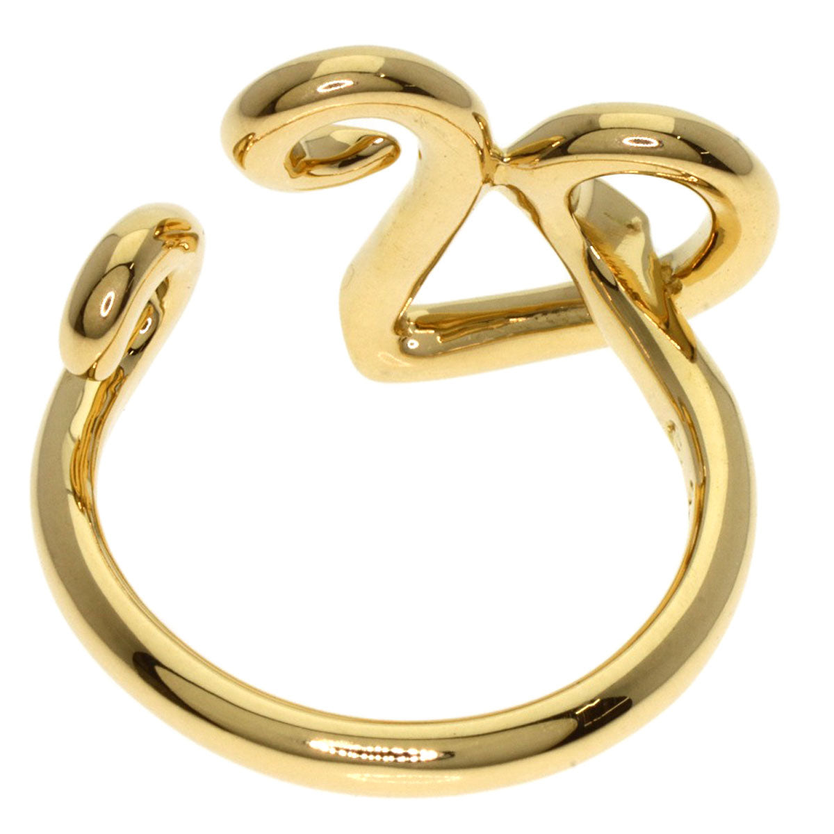 TIFFANY&Co. Aries Zodiac Ring K18 Yellow Gold Ladies [Used]