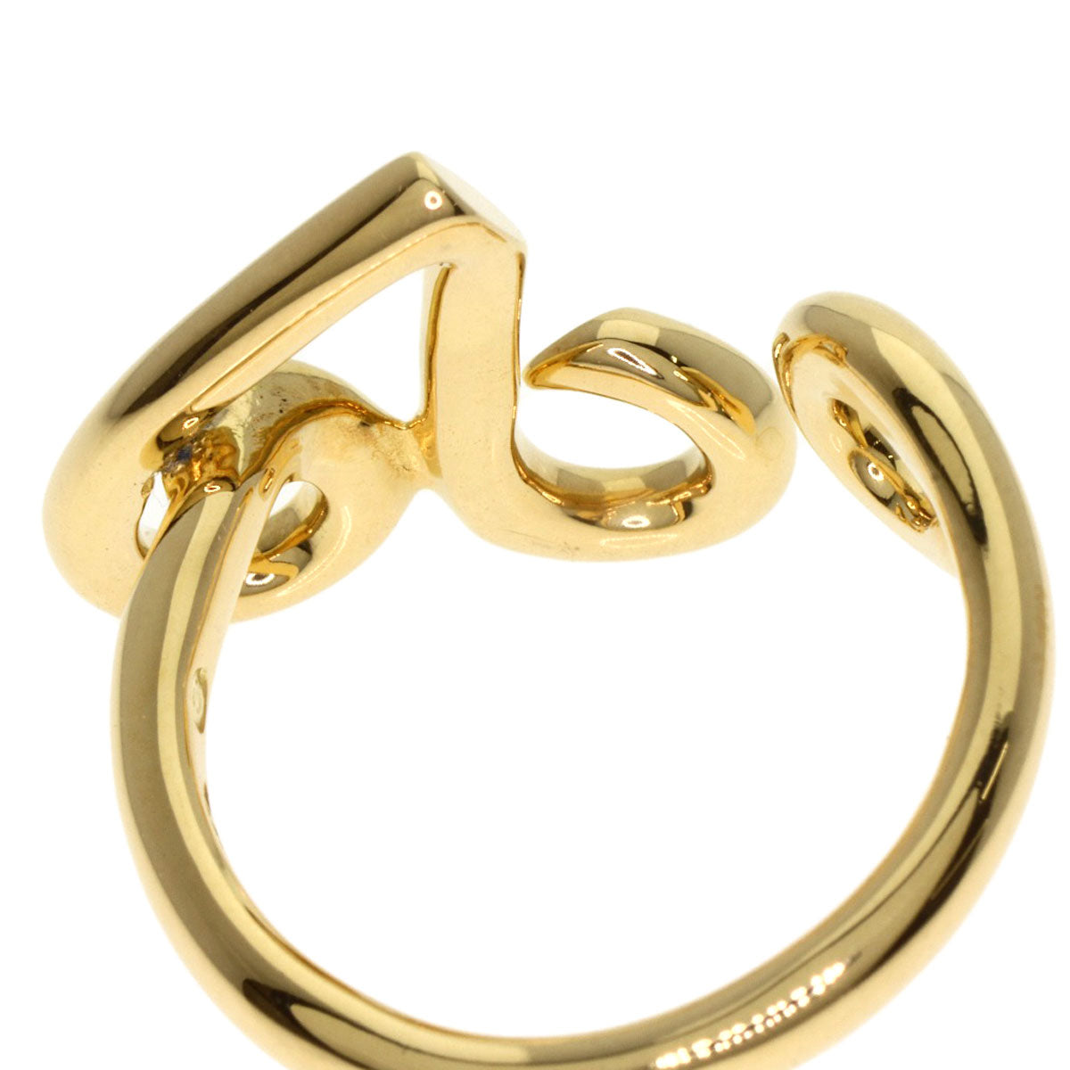 TIFFANY&Co. Aries Zodiac Ring K18 Yellow Gold Ladies [Used]