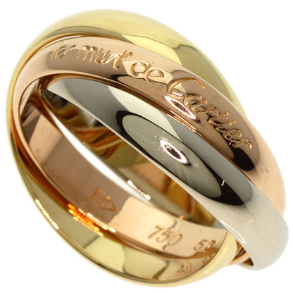 CARTIER   Trinity MM #52 Ring  K18 Yellow Gold K18 White GoldLadies [Used]