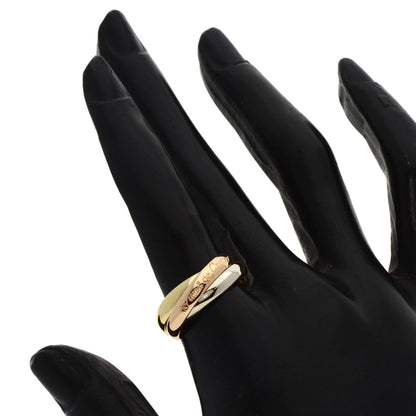 CARTIER   Trinity MM #52 Ring  K18 Yellow Gold K18 White GoldLadies [Used]