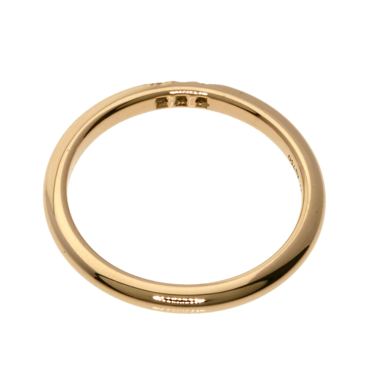 TIFFANY&Co.   Forever Classic 3P Diamond Ring  K18 Pink Gold Ladies [Used]
