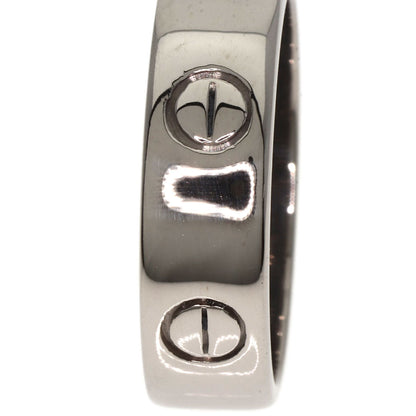 CARTIER love ring #57 Ring K18 White Gold Ladies [Used]