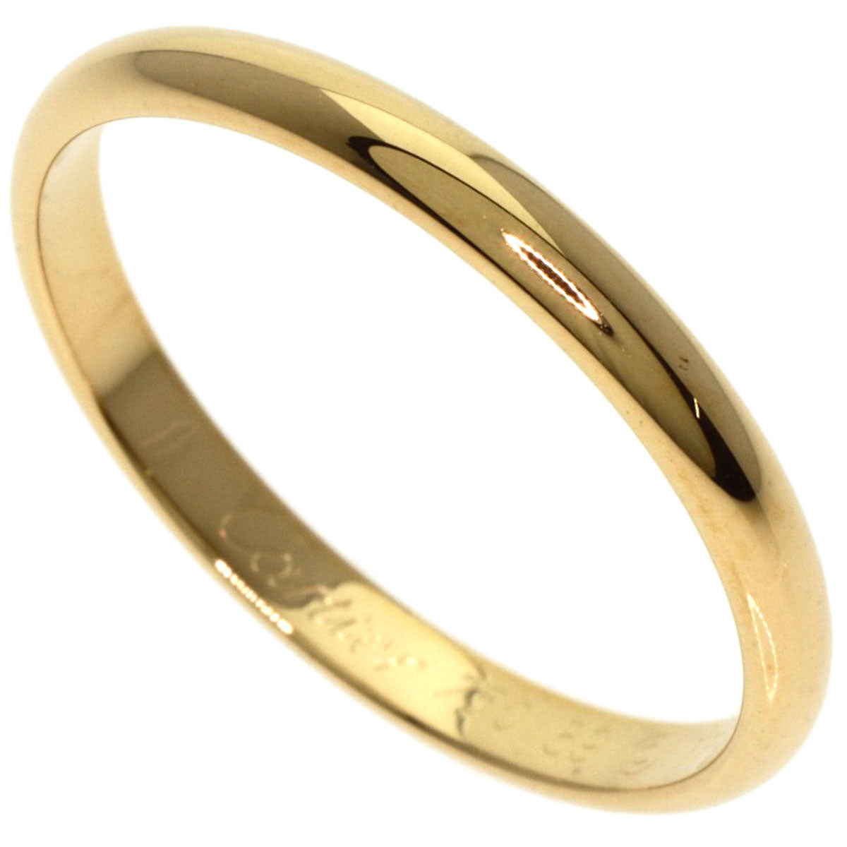 CARTIER   Wedding Band #59 Ring  K18 Yellow Gold unisex [Used]