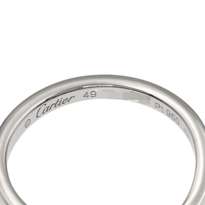 CARTIER Ballerina Curves 3P Diamond #49 Ring Platinum PT950 Ladies [Used]