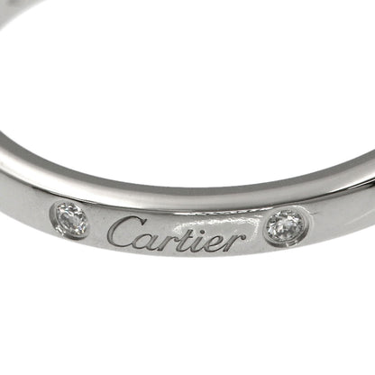 CARTIER Ballerina Curves 3P Diamond #49 Ring Platinum PT950 Ladies [Used]