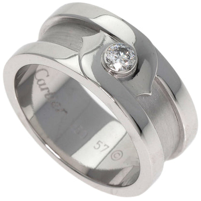 カルティエ C2 フォーチュン ダイヤモンド #57 リング・指輪 K18ホワイトゴールド レディース 【中古】【CARTIER】