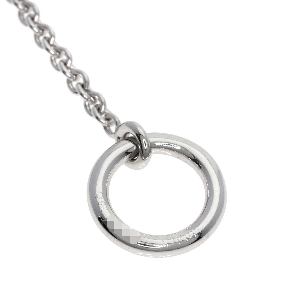 HERMES Mini Shane Dunkle Bracelet K18 White Gold Ladies [Used]