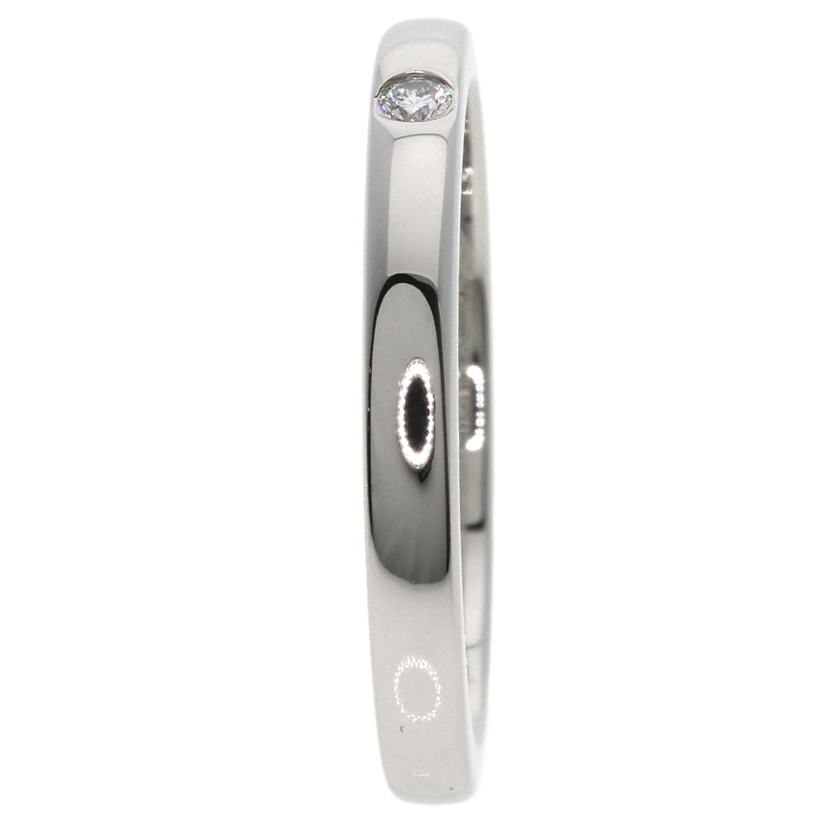 カルティエ バレリーナ ウェディング 1P ダイヤモンド #46 リング・指輪 プラチナPT950 レディース 【中古】【CARTIER】