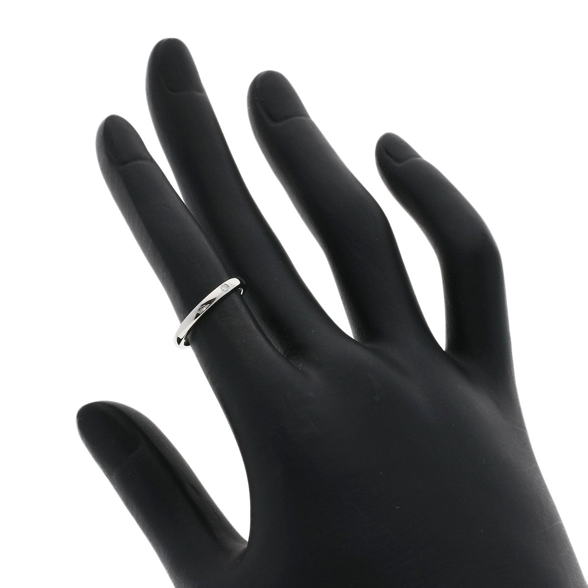 カルティエ バレリーナ ウェディング 1P ダイヤモンド #46 リング・指輪 プラチナPT950 レディース 【中古】【CARTIER】