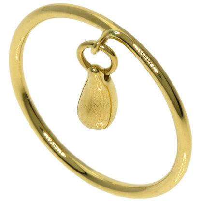 TIFFANY&Co. teardrop Ring K18 Yellow Gold Ladies [Used]