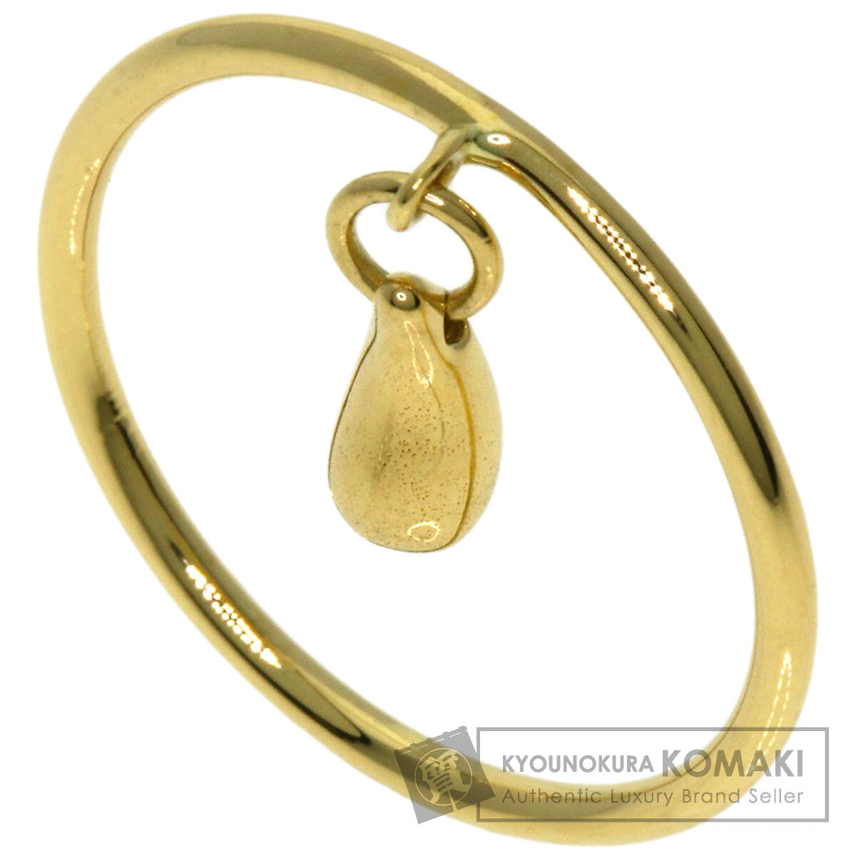 TIFFANY&Co. teardrop Ring K18 Yellow Gold Ladies [Used]