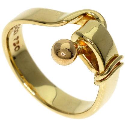 TIFFANY&Co. Hook & Eye Ring K18 Yellow Gold Ladies [Used]