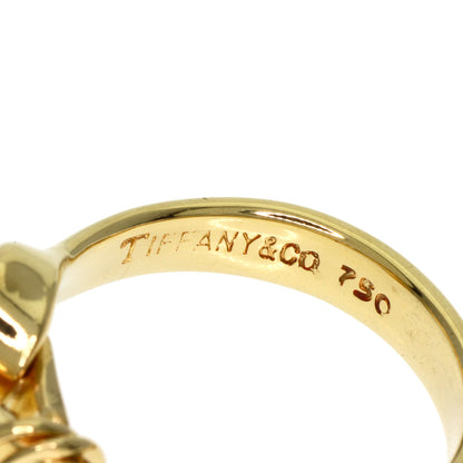 TIFFANY&Co. Hook & Eye Ring K18 Yellow Gold Ladies [Used]