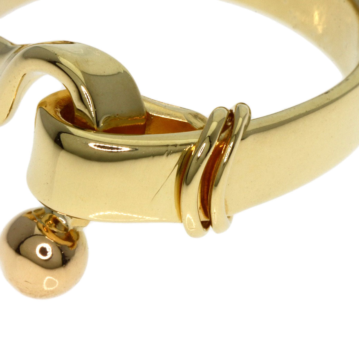 TIFFANY&Co. Hook & Eye Ring K18 Yellow Gold Ladies [Used]