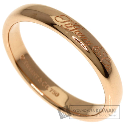 TIFFANY&Co. Notes Wedding Ring K18 Pink Gold Ladies [Used]