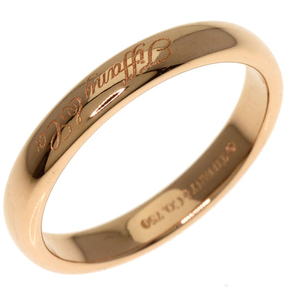 TIFFANY&Co. Notes Wedding Ring K18 Pink Gold Ladies [Used]