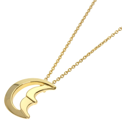 TIFFANY&Co.   Crescent Moon Necklace  K18 Yellow Gold Ladies [Used]