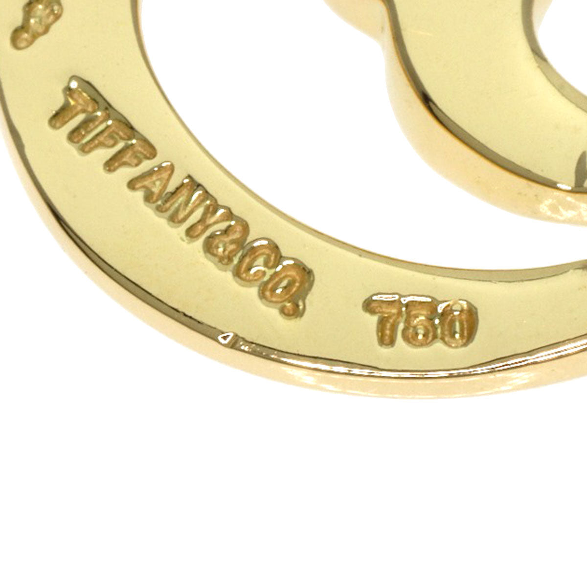 TIFFANY&Co.   Crescent Moon Necklace  K18 Yellow Gold Ladies [Used]