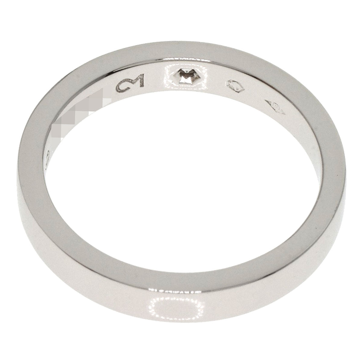 CARTIER C de Cartier 1P Diamond #47 Ring Platinum PT950 Ladies [Used]