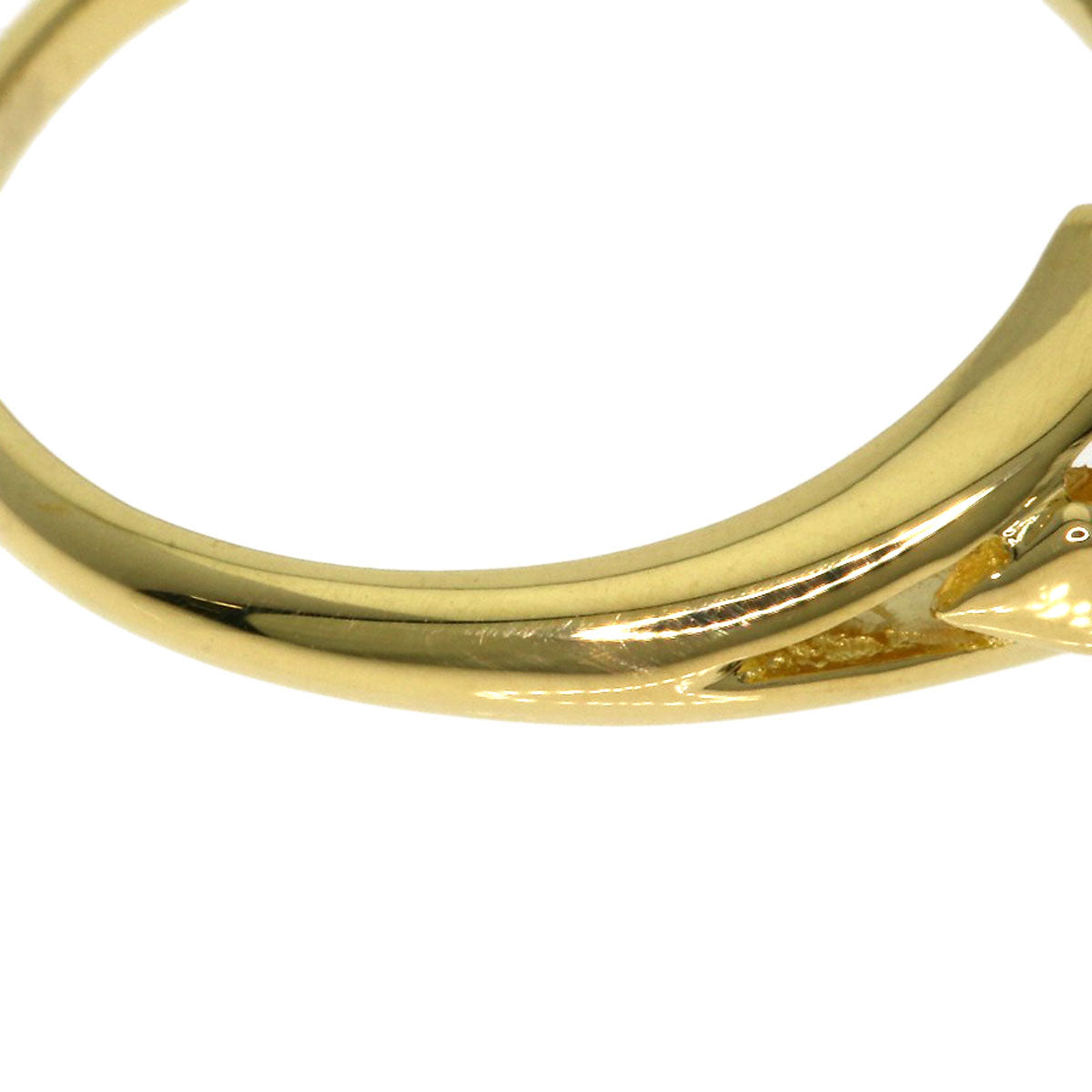 MIKIMOTO Akoya pearl Pearl Ring K18 Yellow Gold Ladies [Used]