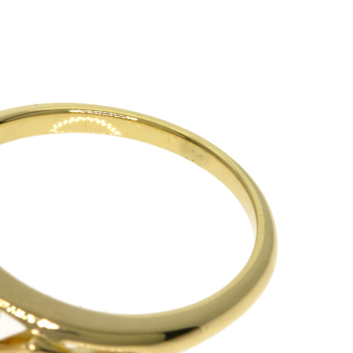 MIKIMOTO Akoya pearl Pearl Ring K18 Yellow Gold Ladies [Used]