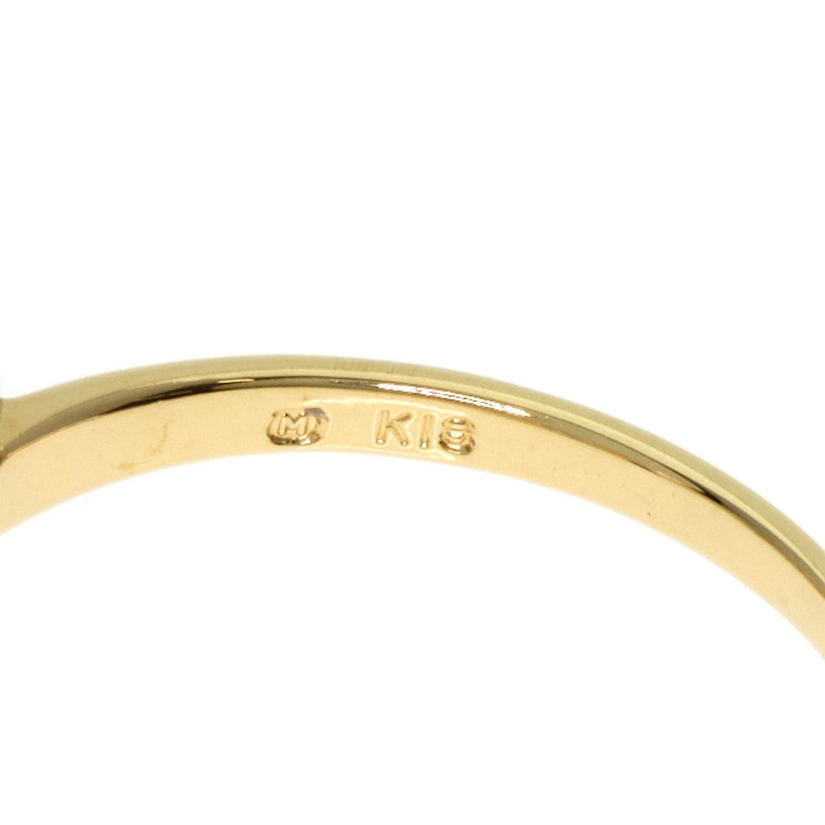 MIKIMOTO Akoya pearl Pearl Ring K18 Yellow Gold Ladies [Used]