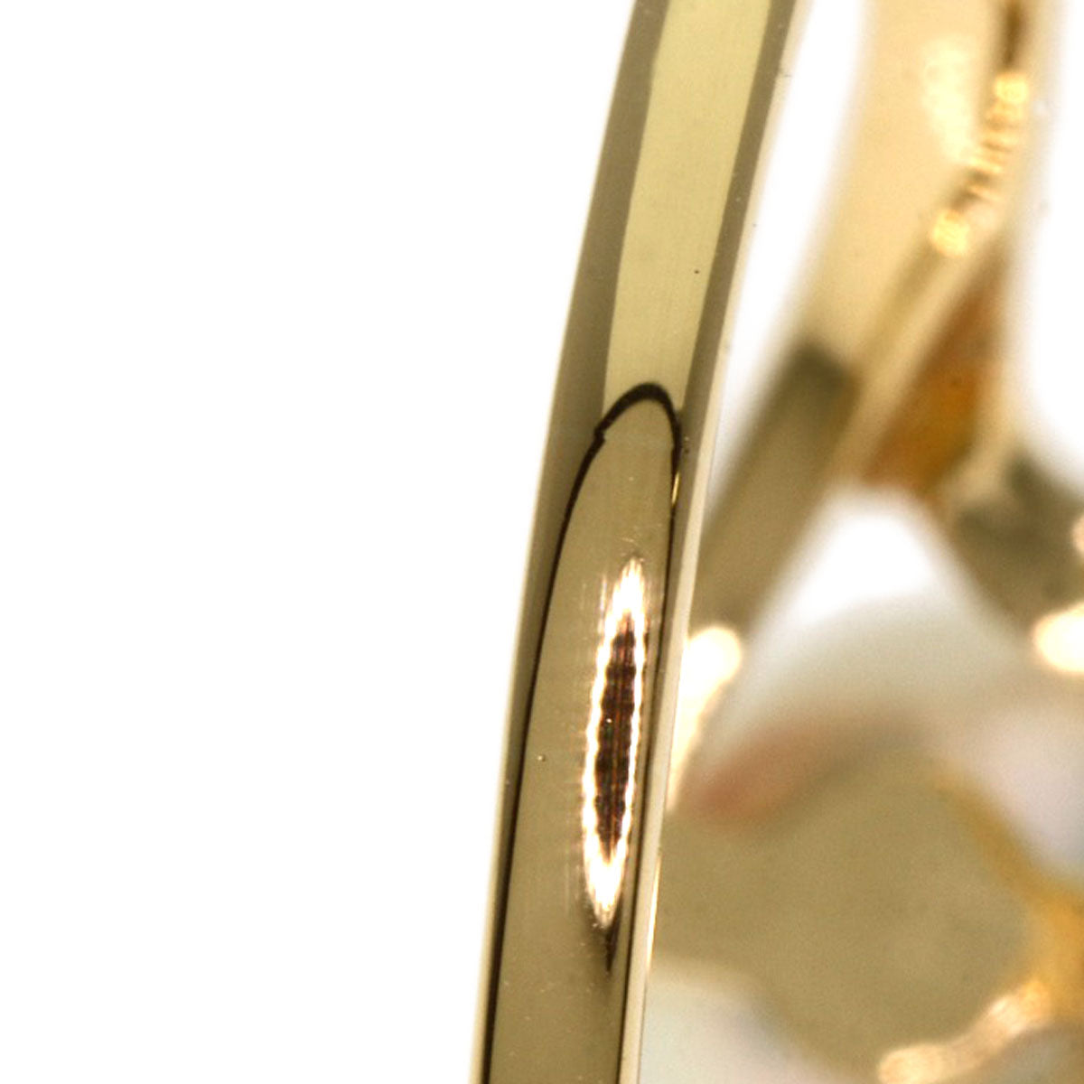 MIKIMOTO Akoya pearl Pearl Ring K18 Yellow Gold Ladies [Used]