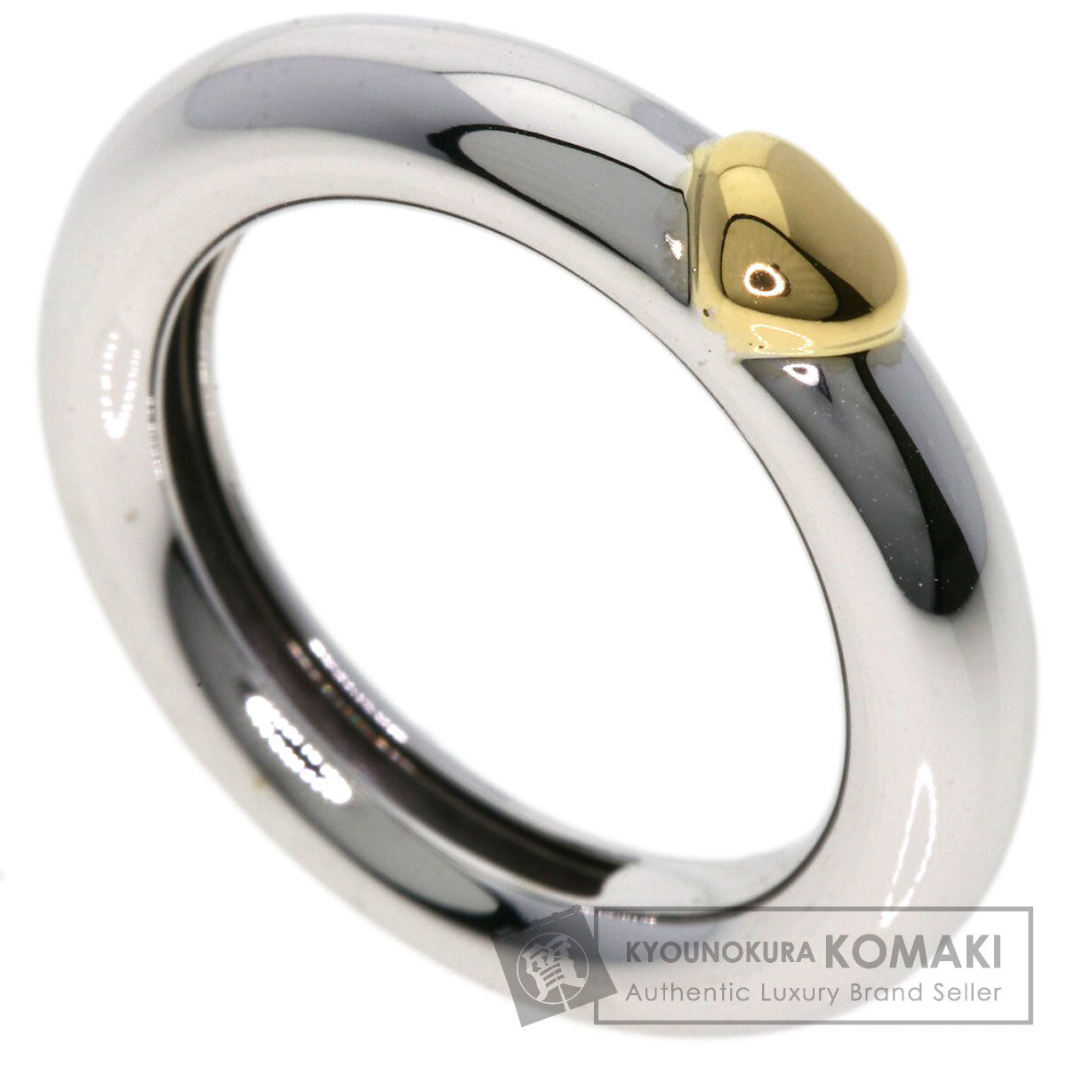 TIFFANY&Co. Friendship Ring K18 White Gold 18K Yellow GoldLadies [Used]