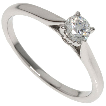 CARTIER Solitaire Diamond Ring Platinum PT950 Ladies [Used]