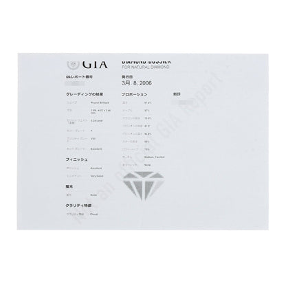 CARTIER Solitaire Diamond Ring Platinum PT950 Ladies [Used]