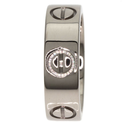 CARTIER   Ring love ring #48 K18 White Gold Ladies