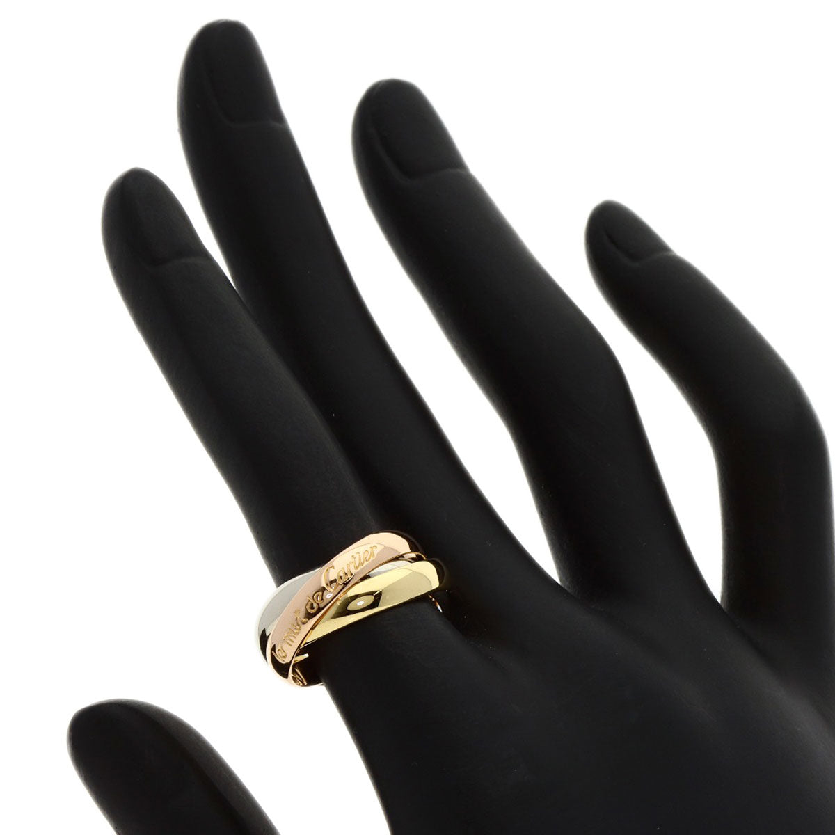 CARTIER   Ring Trinity #50 K18 Yellow Gold K18 White GoldLadies