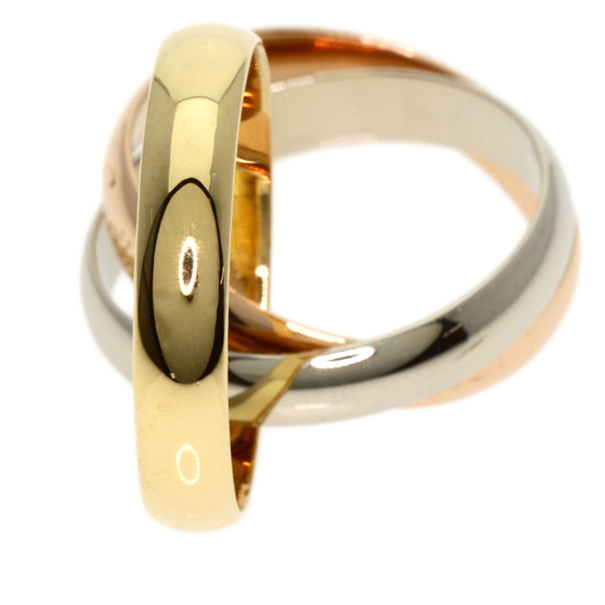 CARTIER   Ring Trinity #50 K18 Yellow Gold K18 White GoldLadies