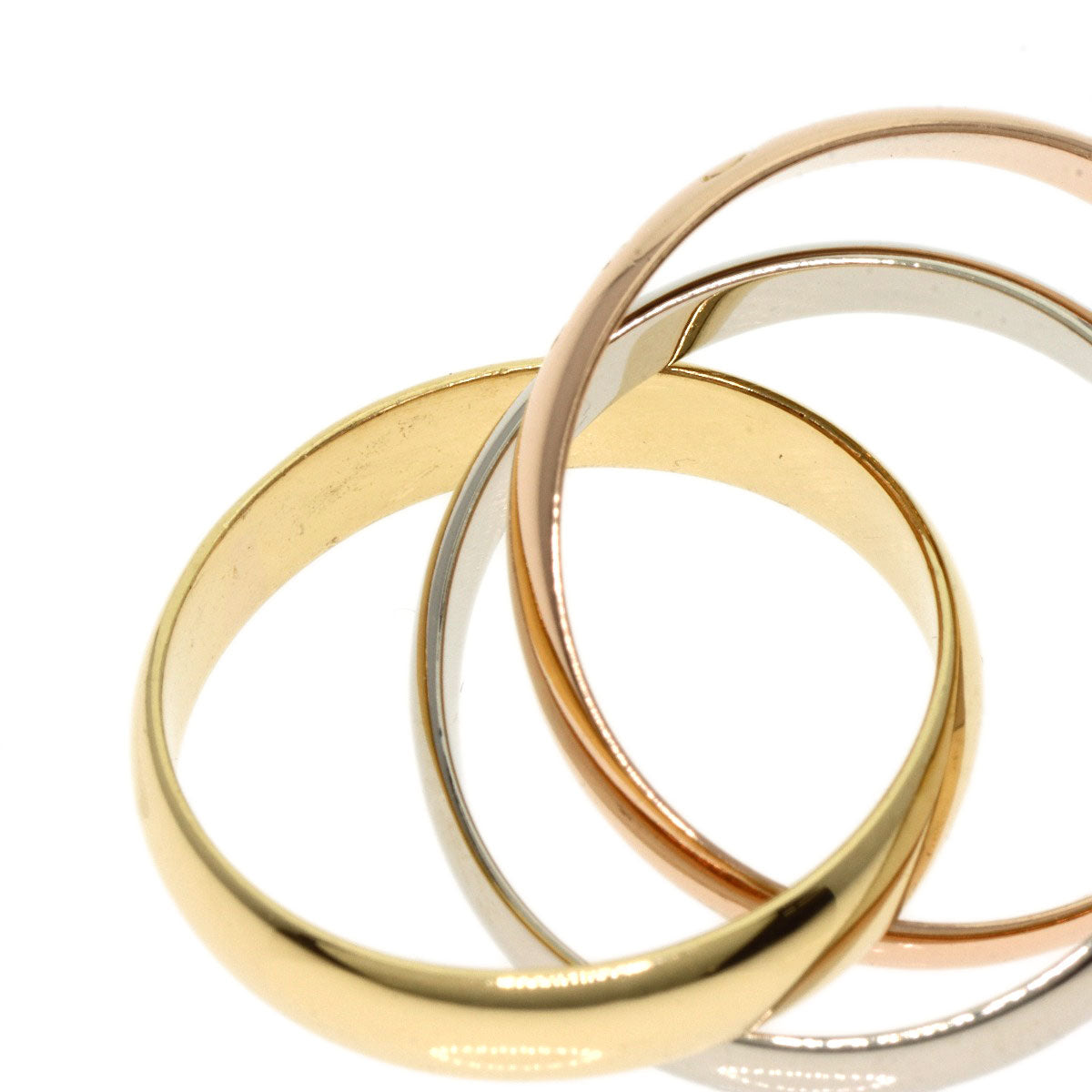 CARTIER   Ring Trinity #50 K18 Yellow Gold K18 White GoldLadies