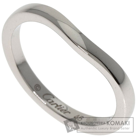 CARTIER Ballerina Curve #46 Ring Platinum PT950 Ladies [Used]