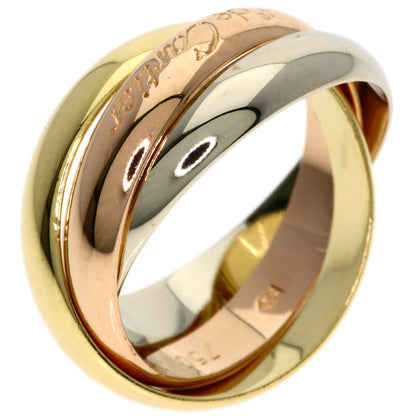 CARTIER Trinity #49 Ring K18 Yellow Gold 18K Pink GoldLadies [Used]