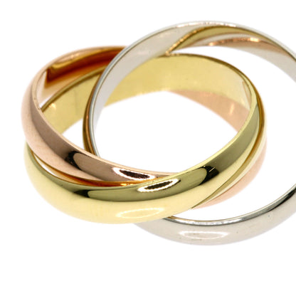 CARTIER Trinity #49 Ring K18 Yellow Gold 18K Pink GoldLadies [Used]