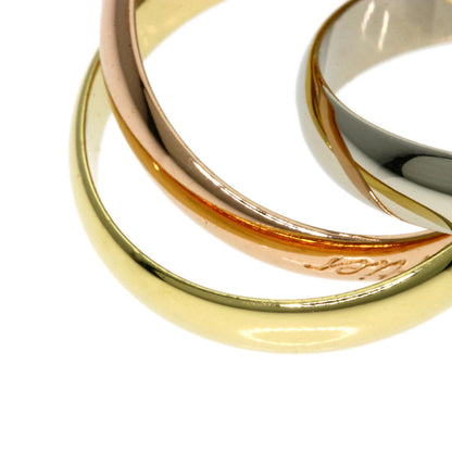 CARTIER Trinity #49 Ring K18 Yellow Gold 18K Pink GoldLadies [Used]