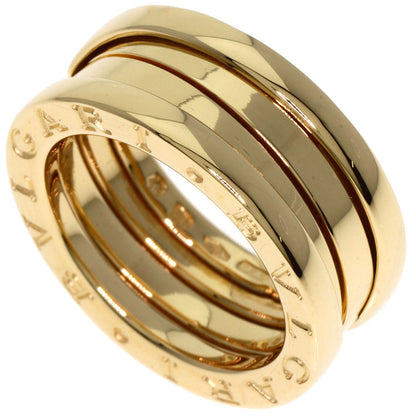 BVLGARI B.zero1 2 Band #48 Ring K18 Yellow Gold Ladies [Used]