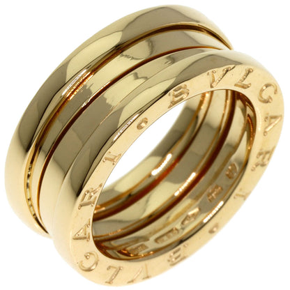 BVLGARI B.zero1 2 Band #48 Ring K18 Yellow Gold Ladies [Used]