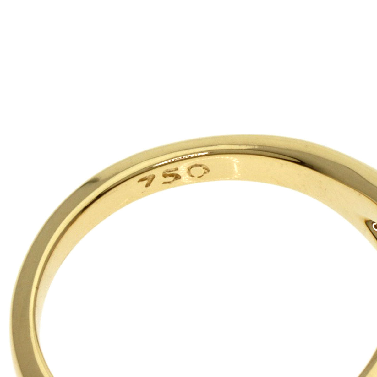 TIFFANY&Co. Infinity Ring K18 Yellow Gold Ladies [Used]