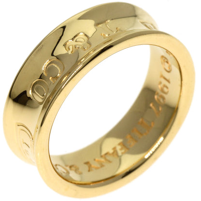 TIFFANY&Co. 1837 Ring K18 Yellow Gold Ladies [Used]