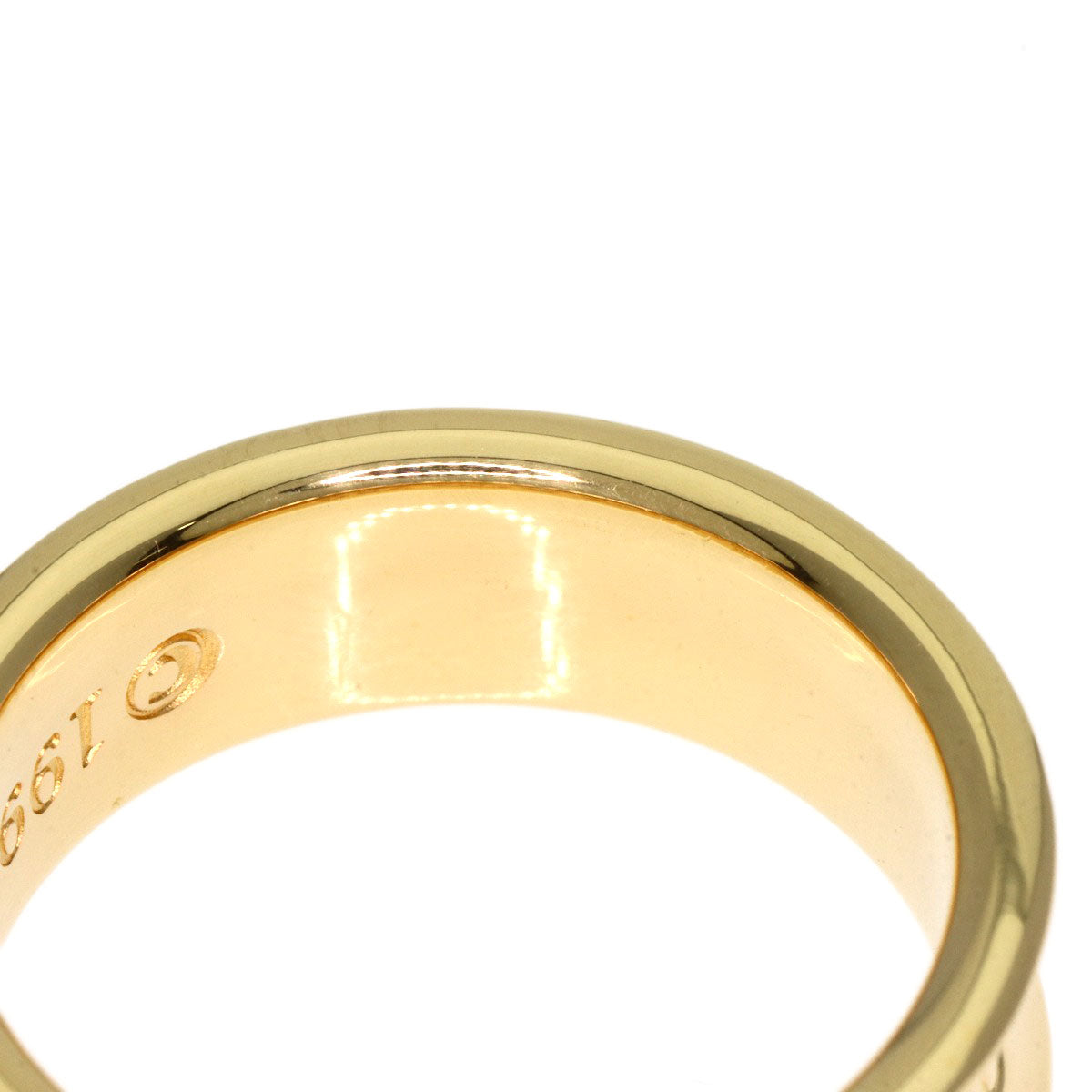 TIFFANY&Co. 1837 Ring K18 Yellow Gold Ladies [Used]